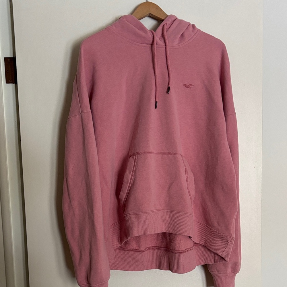 Hollister Pink Pullover Hoodie